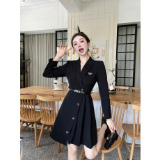 ●2월 판매 15위● PRADA 프라다 트렌치 원피스 벨트포함