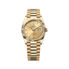 24위 ROLEX 로렉스 데이데이트 샴폐인 다이얼 옐로우 골드 금통 36mm