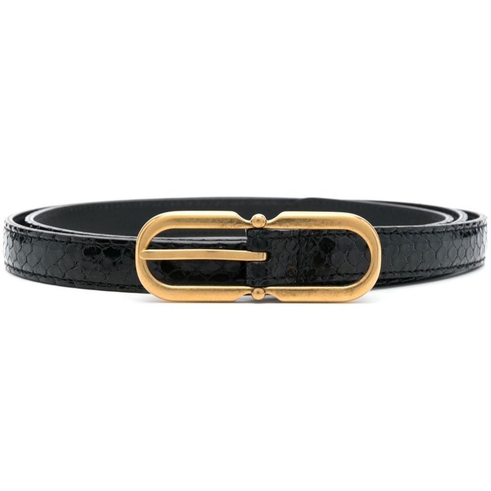 SAINT LAURENT 세인트로랑 빈티지 니들 버클 벨트 732242 (15mm)