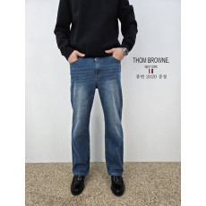 THOM BROWNE 톰브라운 세미 일자 청바지