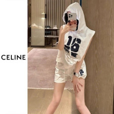 CELINE 셀린느 16 후드 반바지 세트 2COLOR
