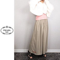 PRADA 프라다 쿨 맥스 프릴 롱 치마바지 2COLOR