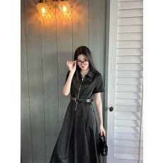 ●2월 판매 18위● PRADA 프라다 지퍼 금장원피스 벨트포함