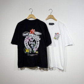 CHROME HEARTS 크롬하츠 아르데코 루즈핏 반팔 2COLOR