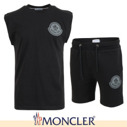 MONCLER 몽클레어 빅로고 민소매 나시티 & 반바지 셋트 2COLOR
