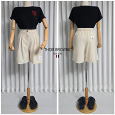  THOM BROWNE 톰브라운 썸머 밴딩 반바지 2COLOR