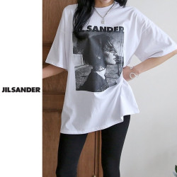 JIL SANDER 질샌더 가우스 흑염티 2COLOR