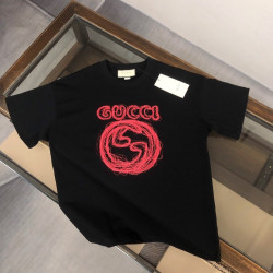 GUCCI 구찌 드로잉 반팔티