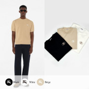 BURBERRY 버버리 나이트 스탬프 자수 니트 반팔