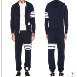THOM BROWNE 톰브라운 사선완장 시그니쳐 코튼 맨투맨 & 스웻팬츠 세트 3COLOR