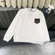 ●9월 판매 19위● LOUIS VUITTON 루이비통 FW 가죽 패치 자수 라운드 맨투맨 2COLOR