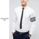 THOM BROWNE 톰브라운 암 사선 베이직 셔츠