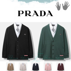 PRADA 프라다 빅 오버핏 가디건