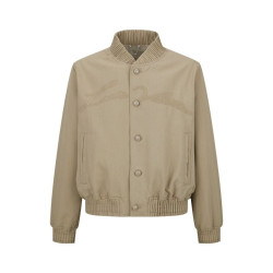 LOUIS VUITTON 루이비통 엠브로이더드 코튼 블렌드 봄버 자켓