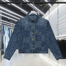 LOUIS VUITTON 루이비통 & NIGO 자이언트 다미에 웨이브 모노그램 데님 자켓 2COLOR