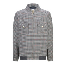 MIUMIU 미우미우 체크 블루종 자켓