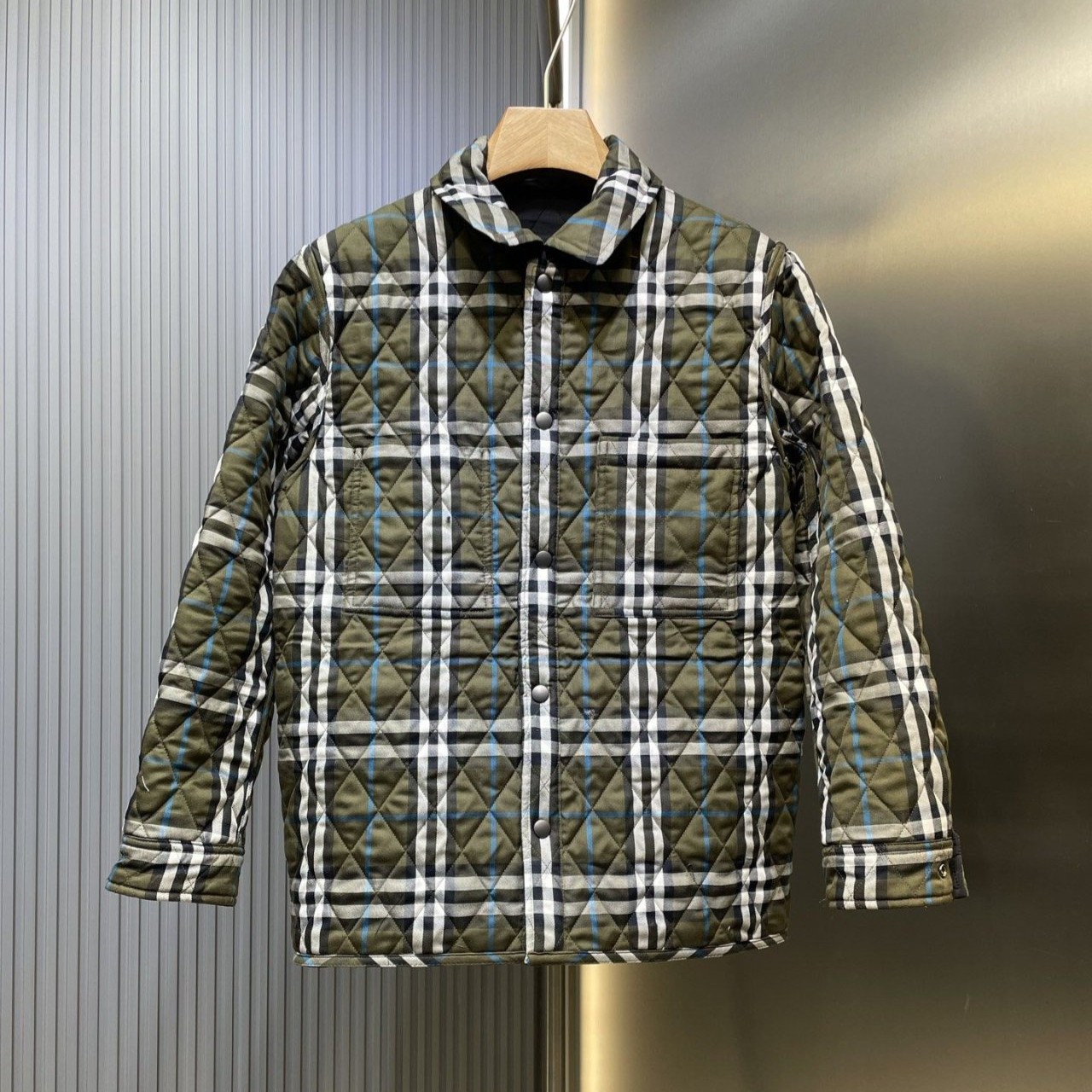 BURBERRY 버버리 쉴드 리버시블 퀄팅 자켓