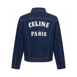 CELINE 셀린느 로얄 인디고 워시 데님 트러커 자켓