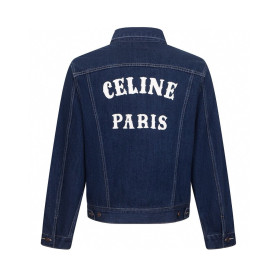 CELINE 셀린느 로얄 인디고 워시 데님 트러커 자켓