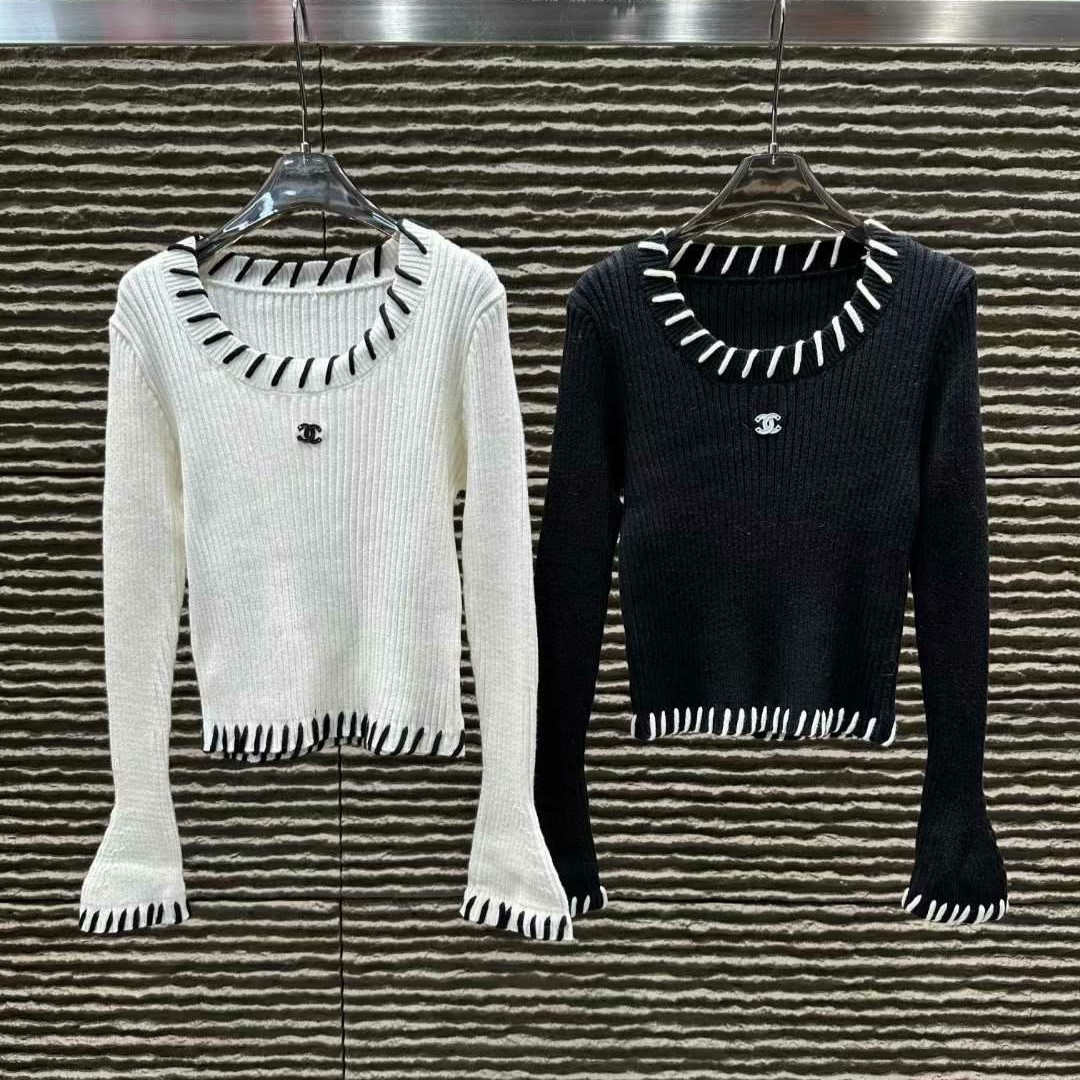 ●10월 판매 14위● CHANEL 샤넬 스티치 니트