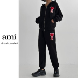AMI 아미 레드하트 기모 세트 2COLOR