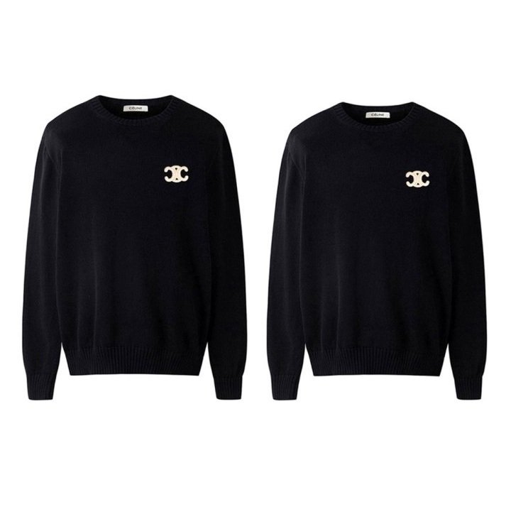 CELINE 셀린느 빅트리오페 패치 울 니트