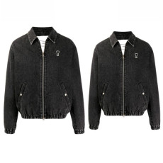 AMI 아미 흑청 데님 자켓