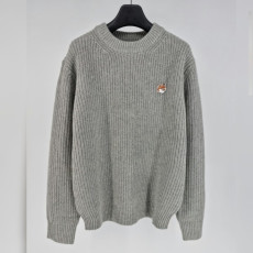 MAISON KITSUNE 메종키츠네 램스울 하찌 라운드 니트 5COLOR