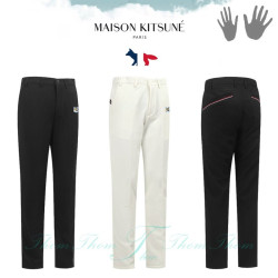 MAISON KITSUNE 메종키츠네 러츠 기모 밴딩 팬츠
