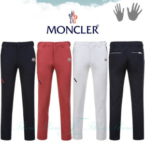 MONCLER 몽클레어 지퍼배색 기모 밴딩 팬츠