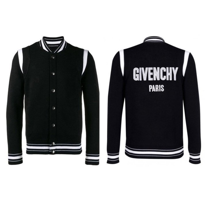 GIVENCHY 지방시 파리스 스타디움 울모직 블루종