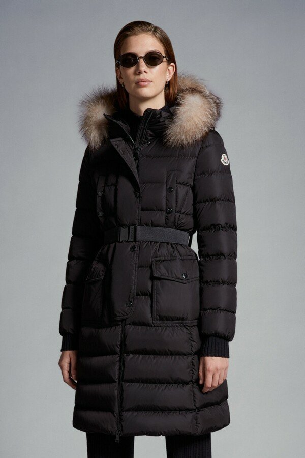 ●12월 판매 5위● MONCLER 몽클레어 클로에 라쿤퍼 롱 패딩 자켓