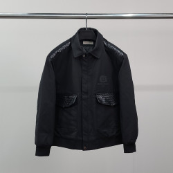 BOTTEGA VENETA 보테가베네타 레더패턴 포켓 자켓
