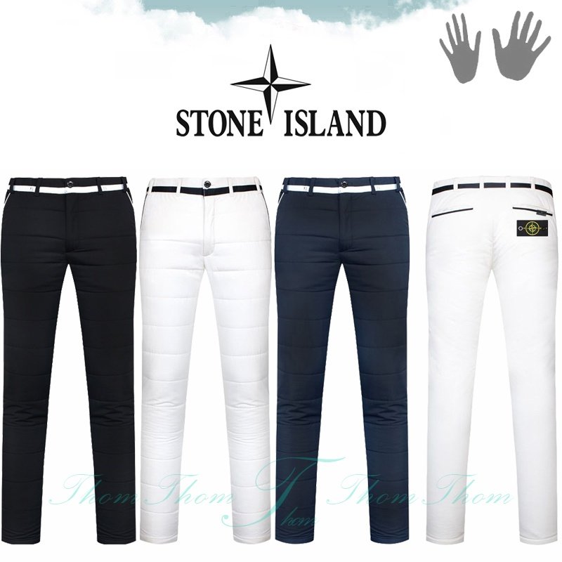 STONE ISLAND 스톤아일랜드 마스터 밴딩 패딩 팬츠