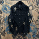 CHROME HEARTS 크롬하츠 워크독 크로스 패치 셔츠 자켓