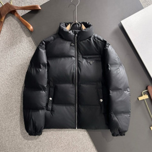 PRADA 프라다 메탈 플레이트 다운 패딩 2COLOR
