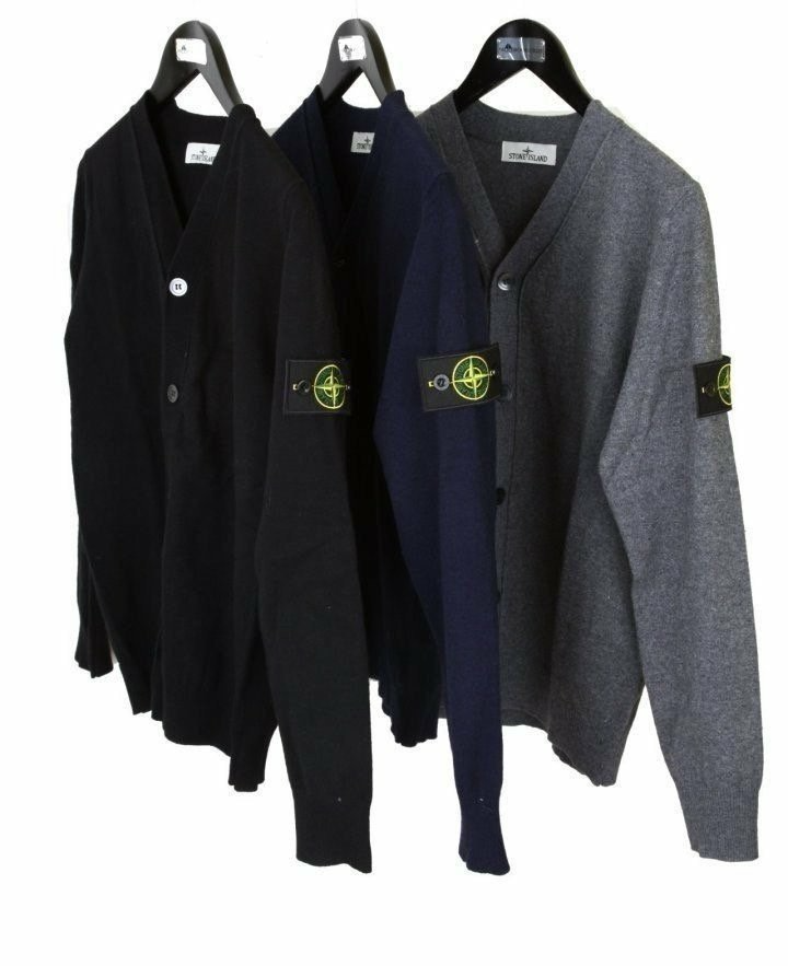 STONE ISLAND 스톤아일랜드 와펜 가디건