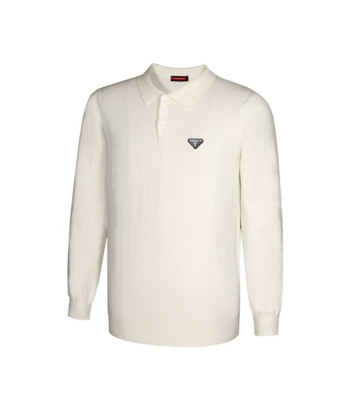 PRADA 프라다 울 캐시 카라 니트 2COLOR