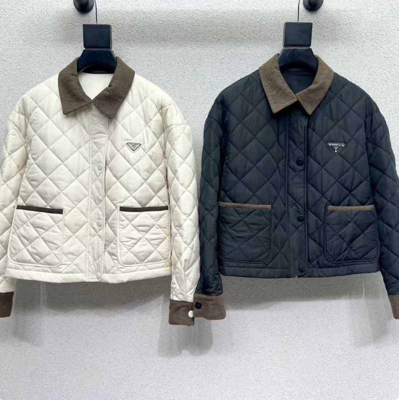 PRADA 프라다 퀼팅 리나일론 자켓
