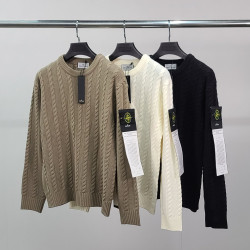 STONE ISLAND 스톤아일랜드 케이블 클래식 니트