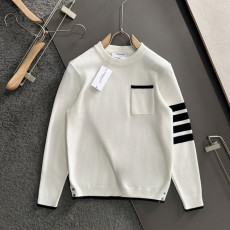 THOM BROWNE 톰브라운 밀라노 스티치 티핑 크루넥 니트 스웨터 2COLOR