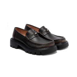 10위 LOEWE 로에베 브러시드 레더 로퍼 L71091 2COLOR (무광/유광)