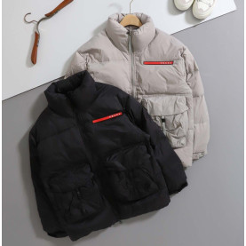 PRADA 프라다 라이트 나일론 레드라벨 다운 자켓