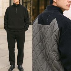 MAISON MARGIELA 메종마르지엘라 하프 집업 후리스 2COLOR