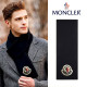 MONCLER 몽클레어 보플 패치 울 머플러