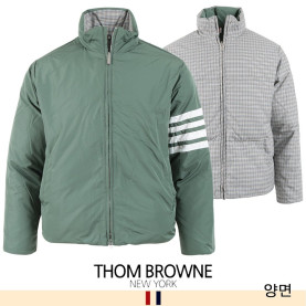 THOM BROWNE 톰브라운 4바 리버시블 덕다운 패딩