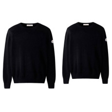 MONCLER 몽클레어 암 클래식 패치 울 니트