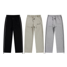 FEAR OF GOD 피어오브갓 에센셜 921 파이핑 플리스 스웨트 팬츠