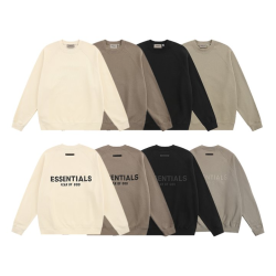 FEAR OF GOD 피어오브갓 에센셜 1809 백 로고 플리스 스웨트 셔츠