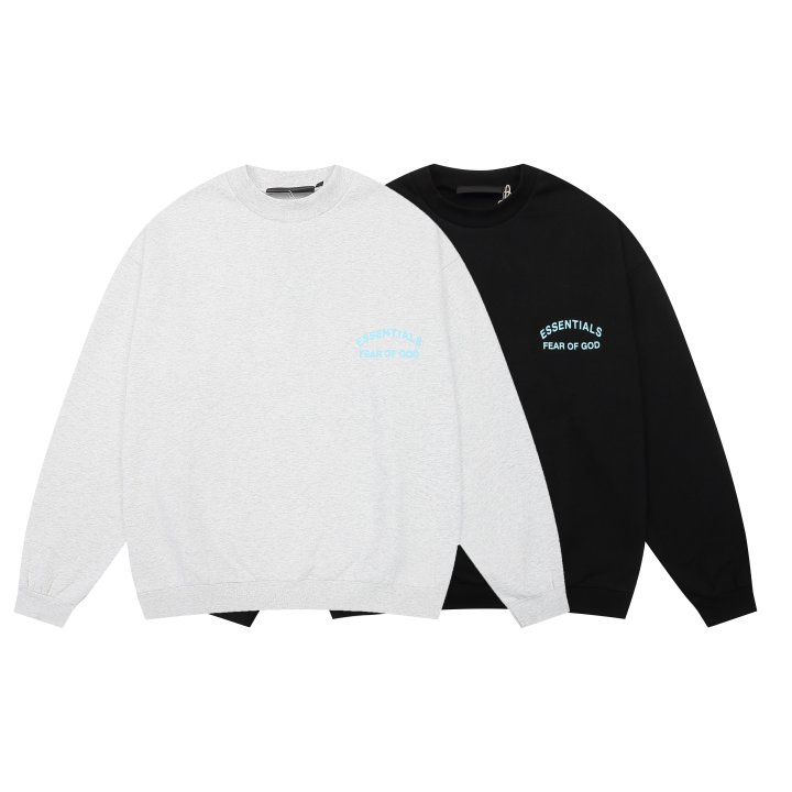 FEAR OF GOD 피어오브갓 에센셜 1836 스몰 로고 플리스 스웨트 셔츠